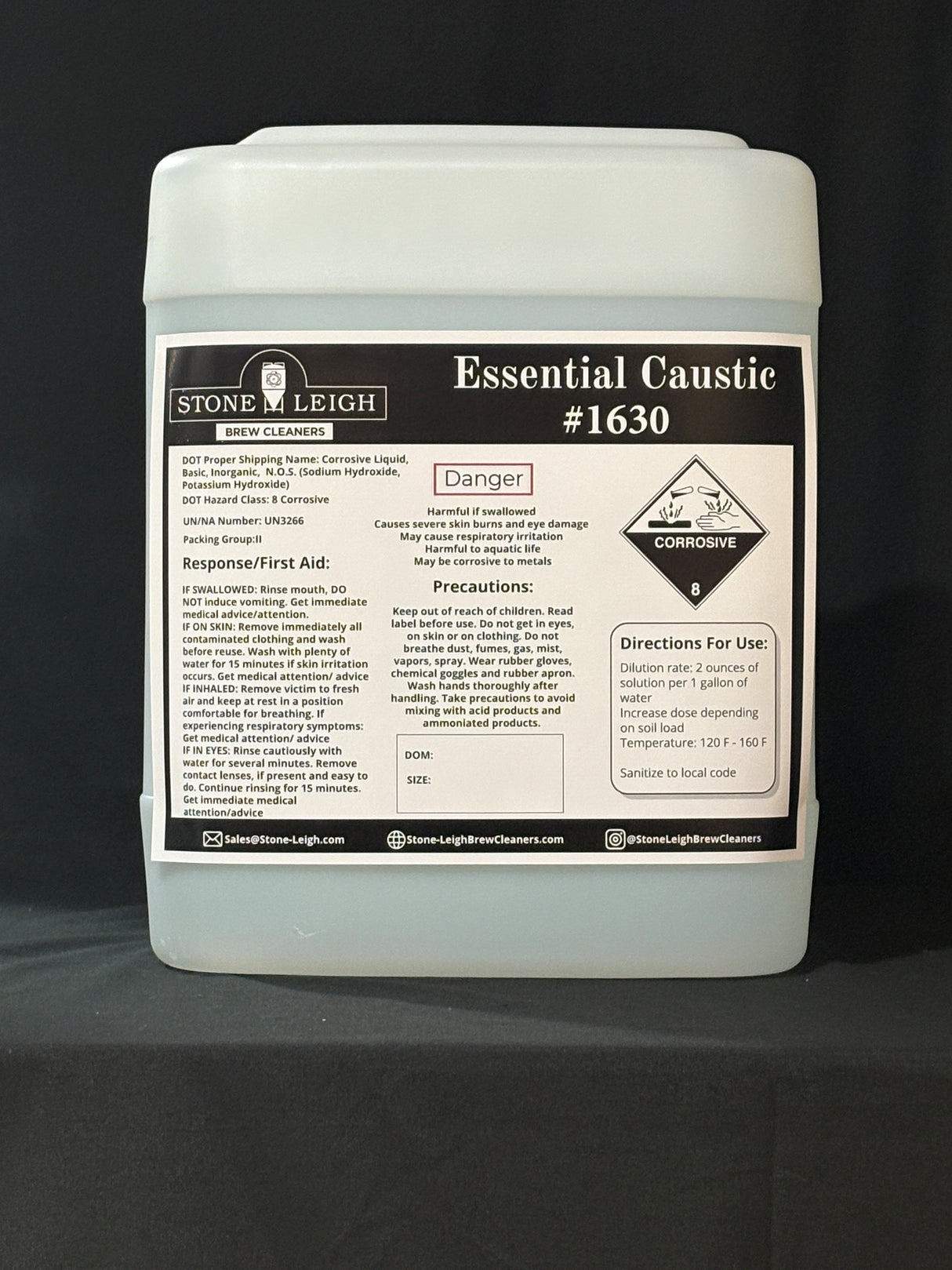 Essential Caustic #1630