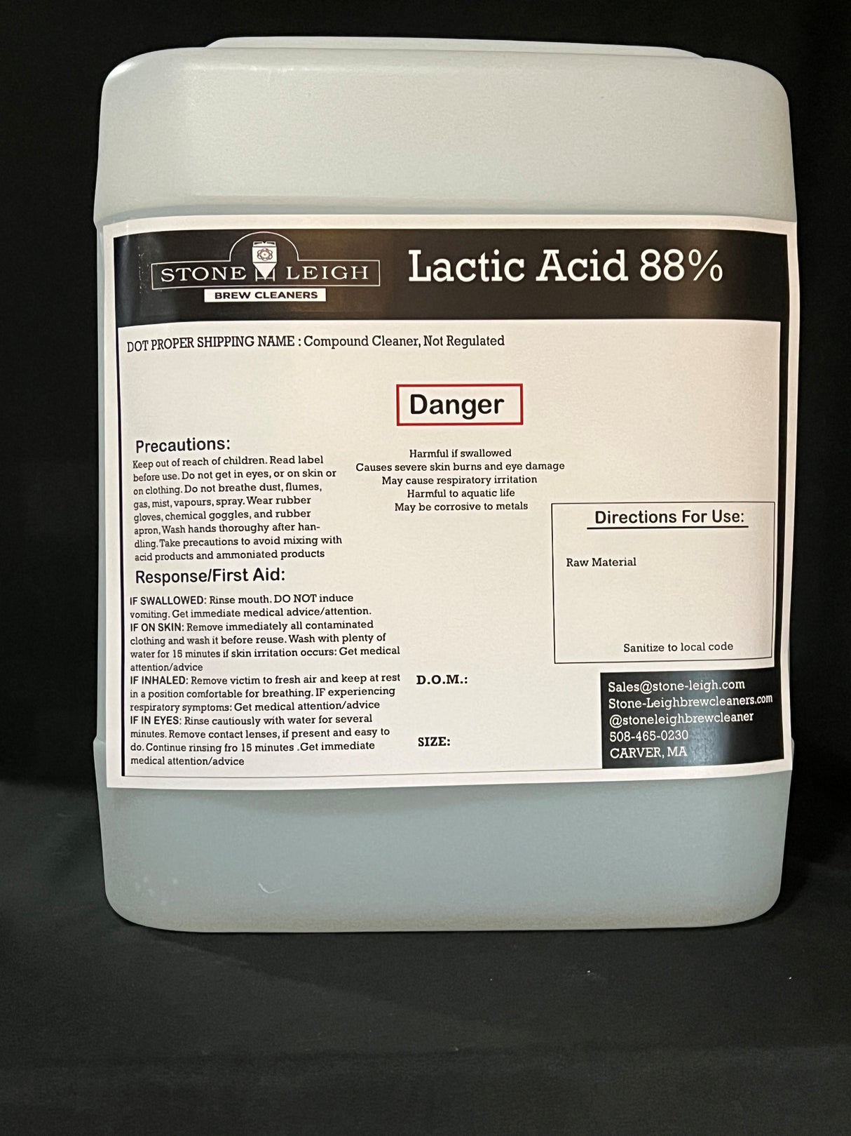 Lactic Acid 88%