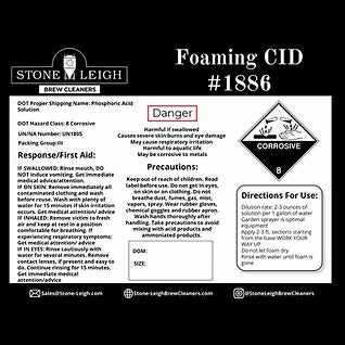 SL Foaming CID #1886