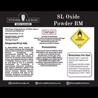SL OXIDE BM-  Caustic Accelerator