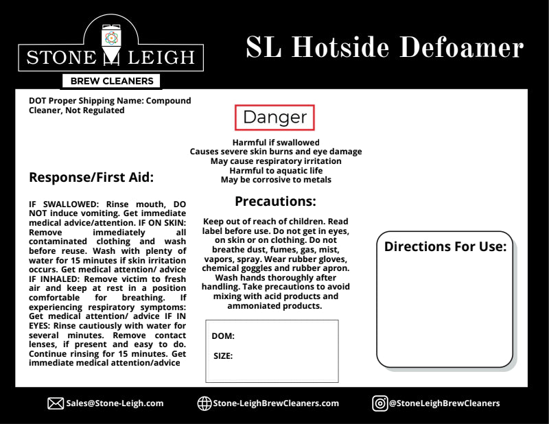 SL HOTSIDE DEFOAMER