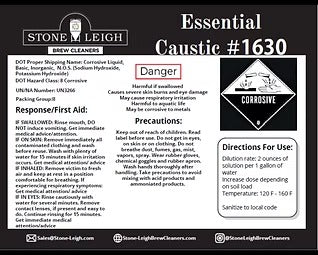 Essential Caustic #1630