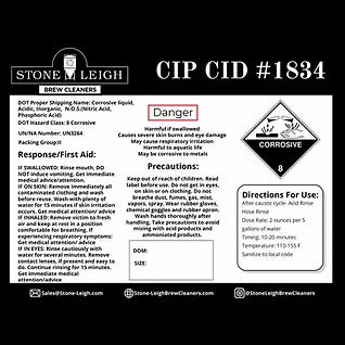 CIP CID # 1834